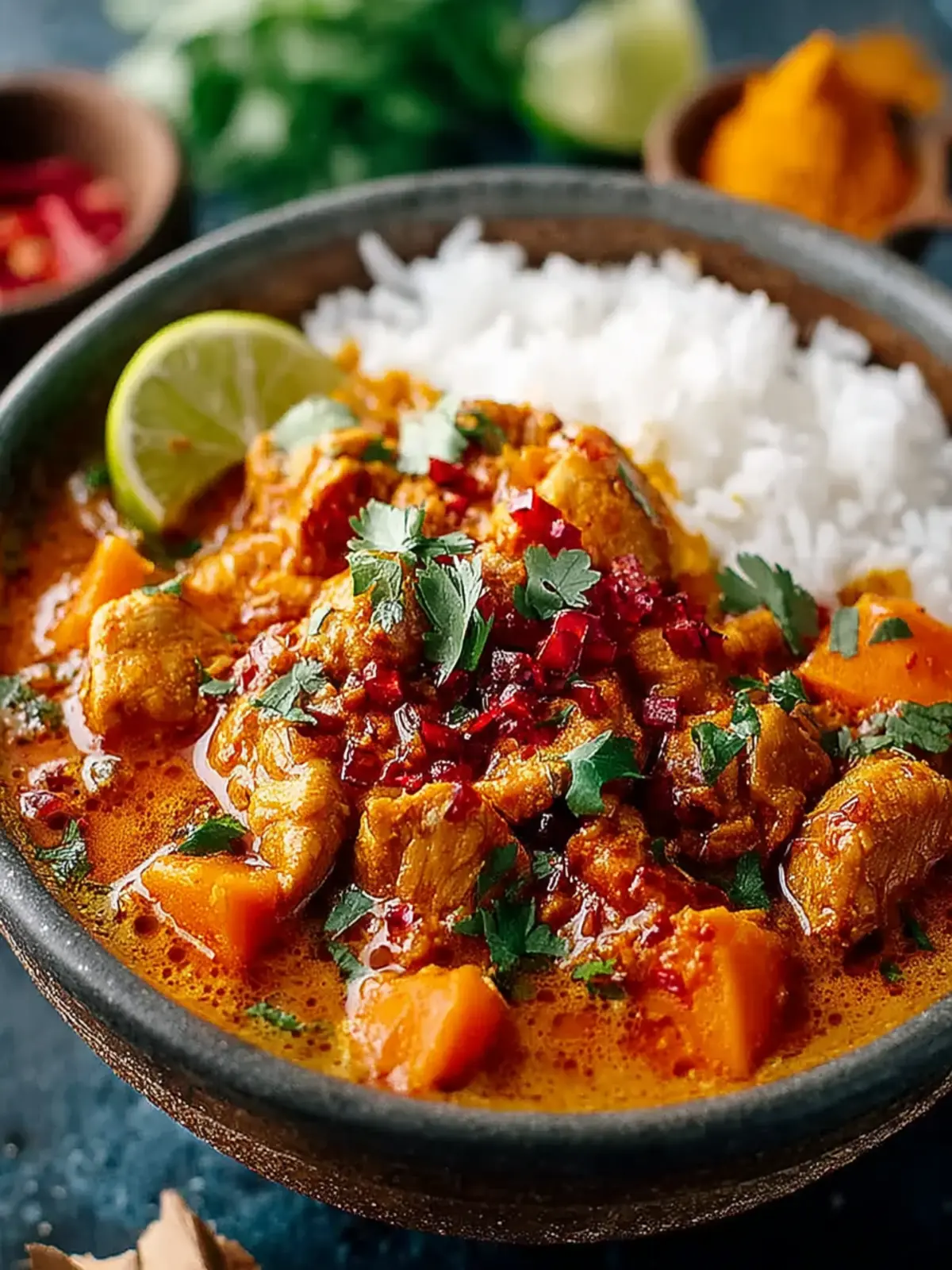 Chicken Sweet Potato Curry First Image
