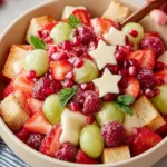 Easy Christmas Fruit Salad First Image