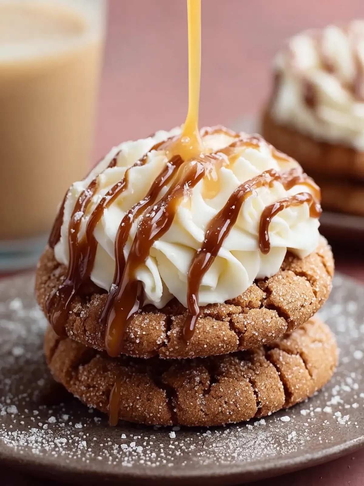 Gingerbread Latte Cookies First Image