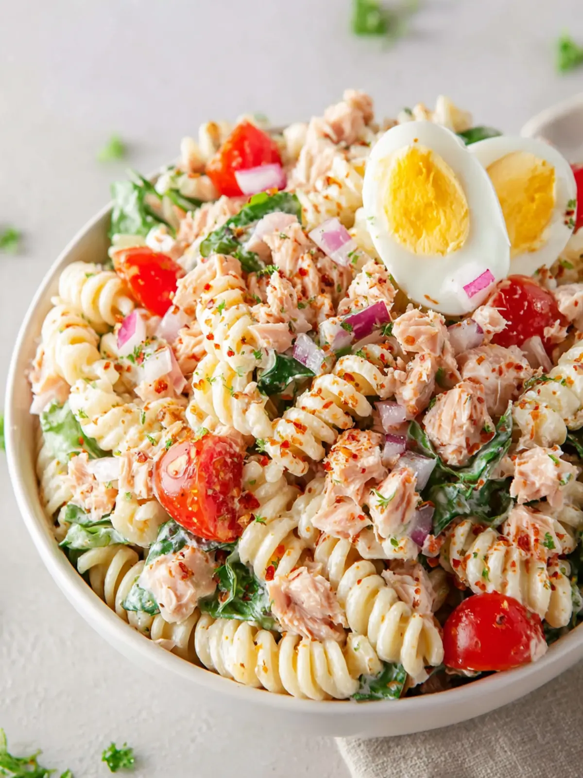 Healthy Tuna Pasta Salad First Image
