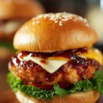 Hot Honey Chicken Burger First Image