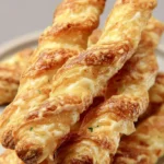 Puff Pastry Cheese Twists First Image
