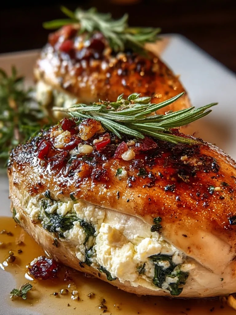 Irresistible Goat Cheese Stuffed Chicken with Herbs Recipe First Image