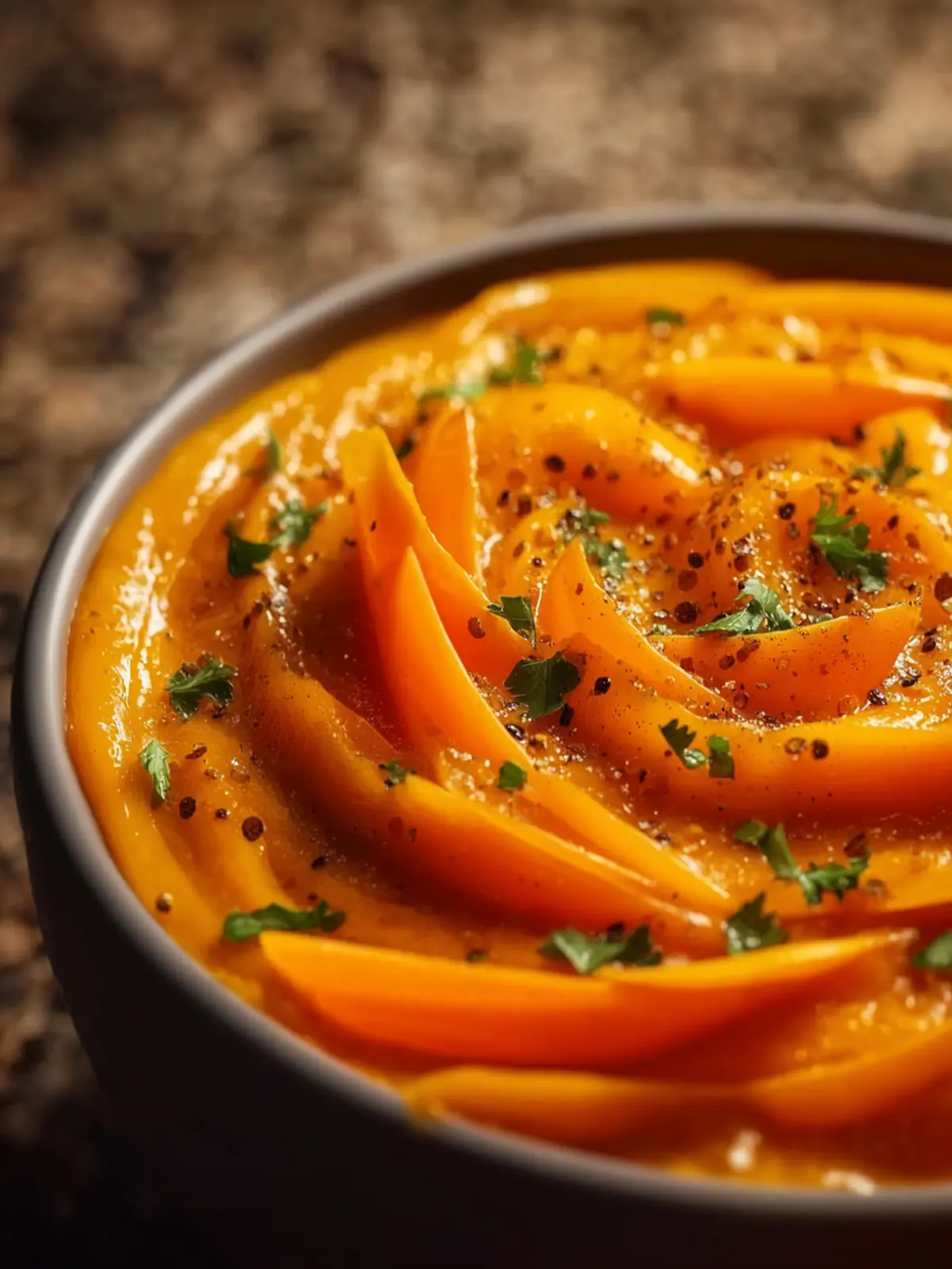 Red Lentil and Carrot Soup First Image