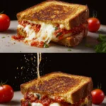 Lazy Chicken Parmesan Grilled Cheese: An Easy Dinner Recipe First Image