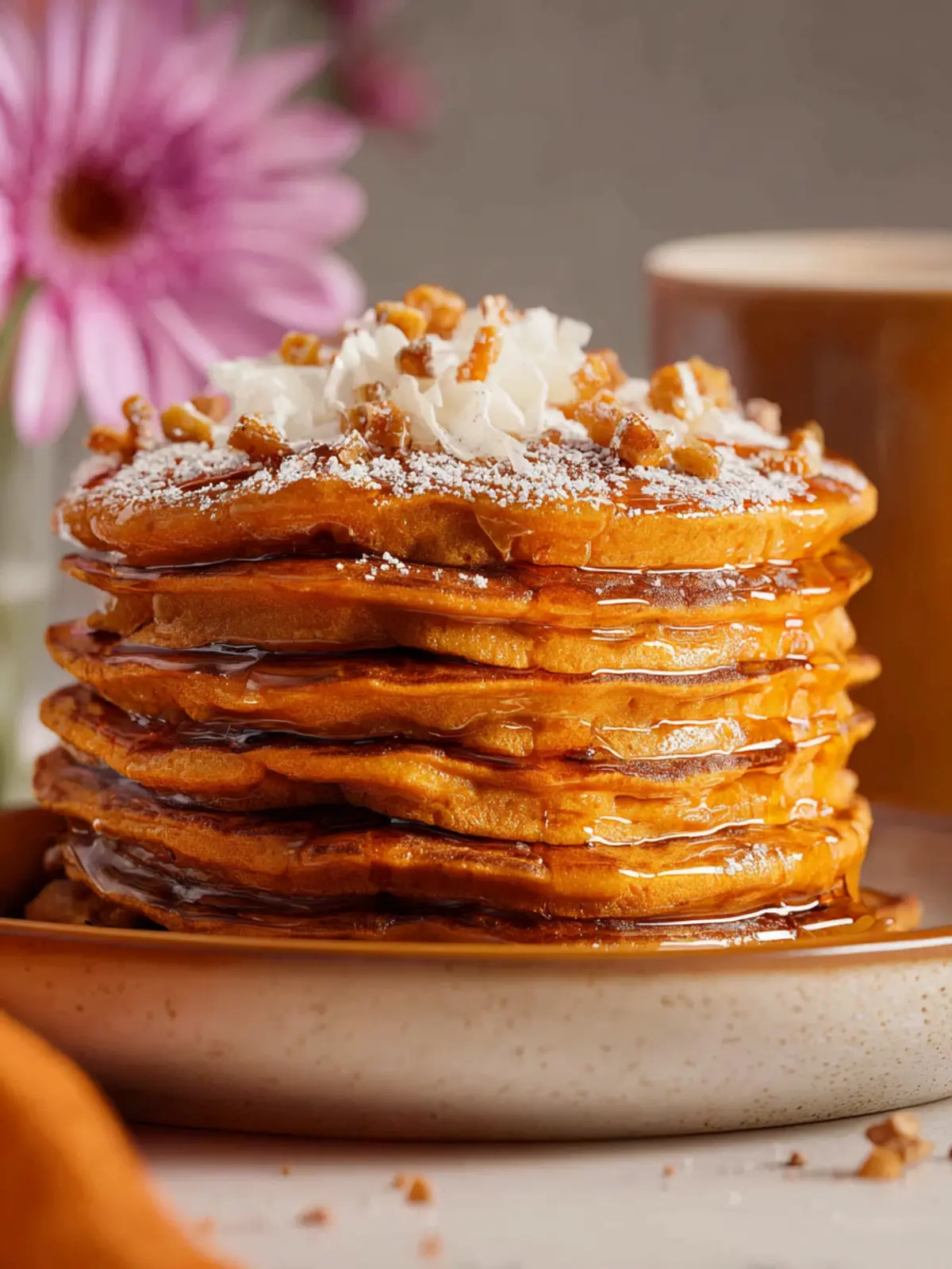 Spiced Sweet Potato Pancakes are a Cozy, Naturally Sweet Breakfast First Image