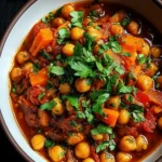 Irresistible Moroccan Spiced Chickpea Stew Recipe First Image