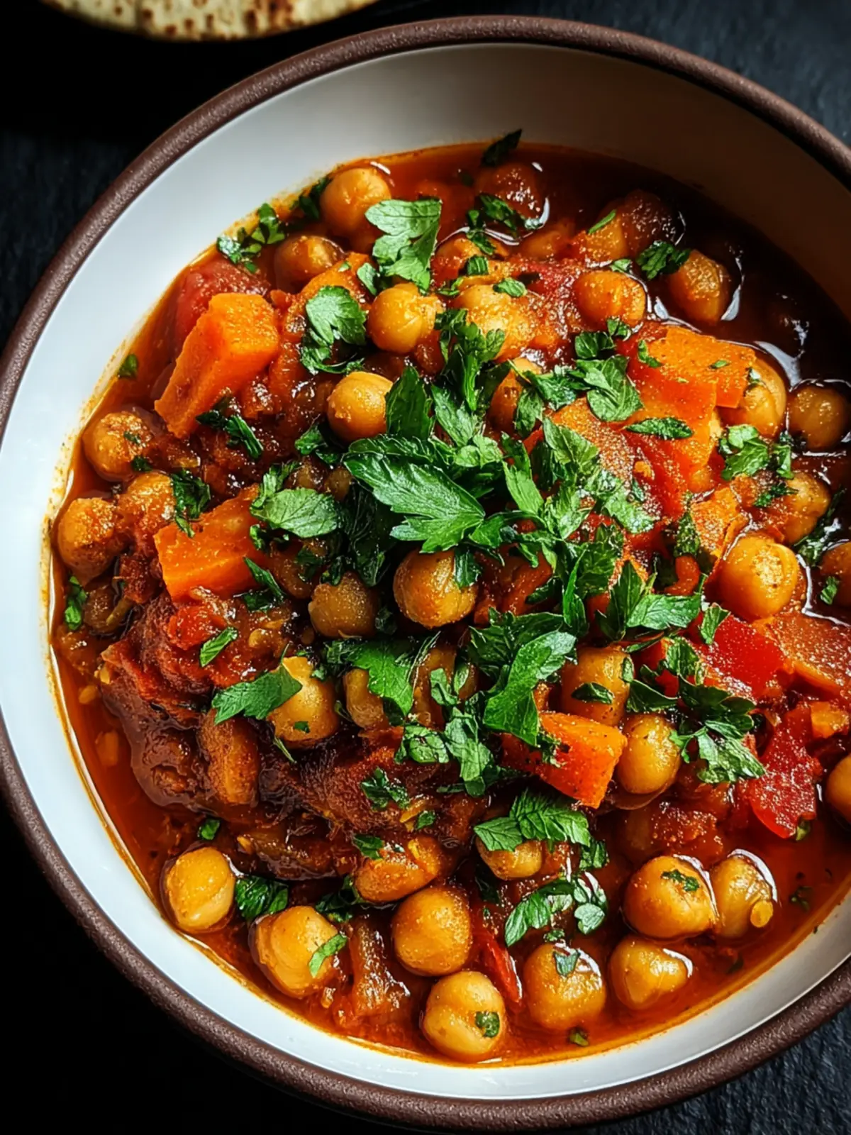 Irresistible Moroccan Spiced Chickpea Stew Recipe First Image