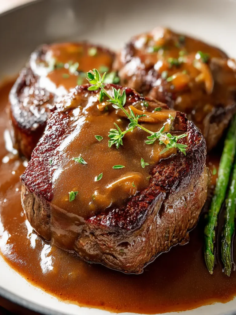 Irresistible Steak with Gravy Recipe for Flavor Lovers First Image