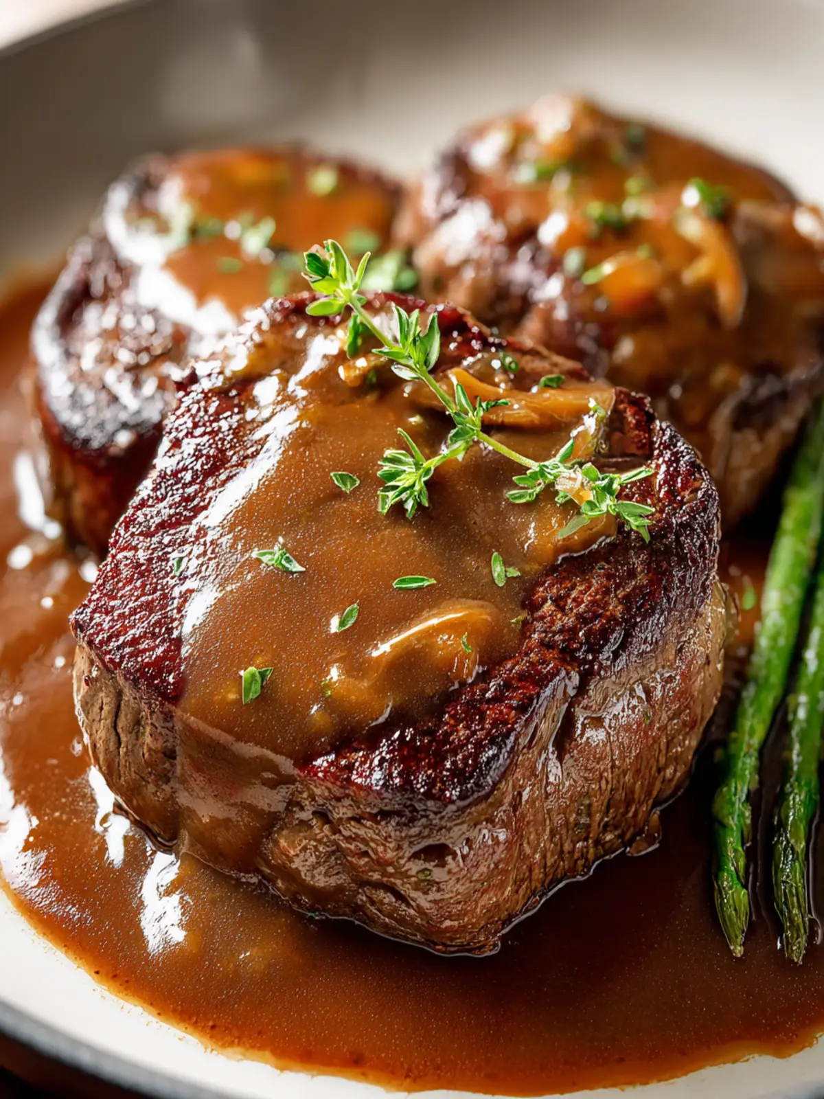Irresistible Steak with Gravy Recipe for Flavor Lovers First Image