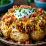 Cheesy Taco Potatoes First Image