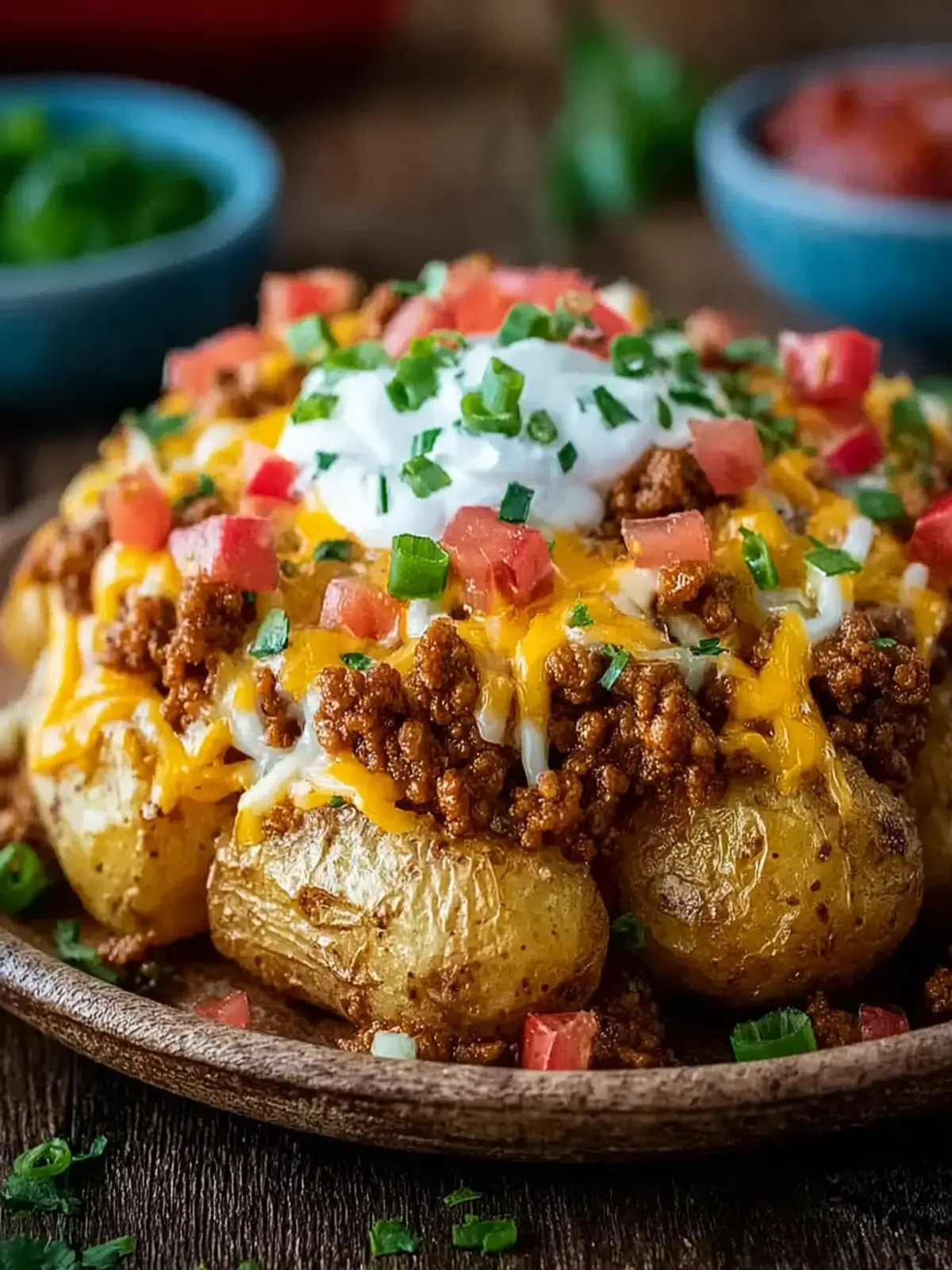 Cheesy Taco Potatoes First Image
