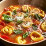 Parmesan Tomato Tortellini Soup: 5 Minutes to Cozy Bliss First Image