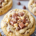 Chocolate Chip Toffee Cookies First Image