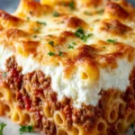 Delicious Baked Ziti with Ground Beef and Ricotta Magic First Image