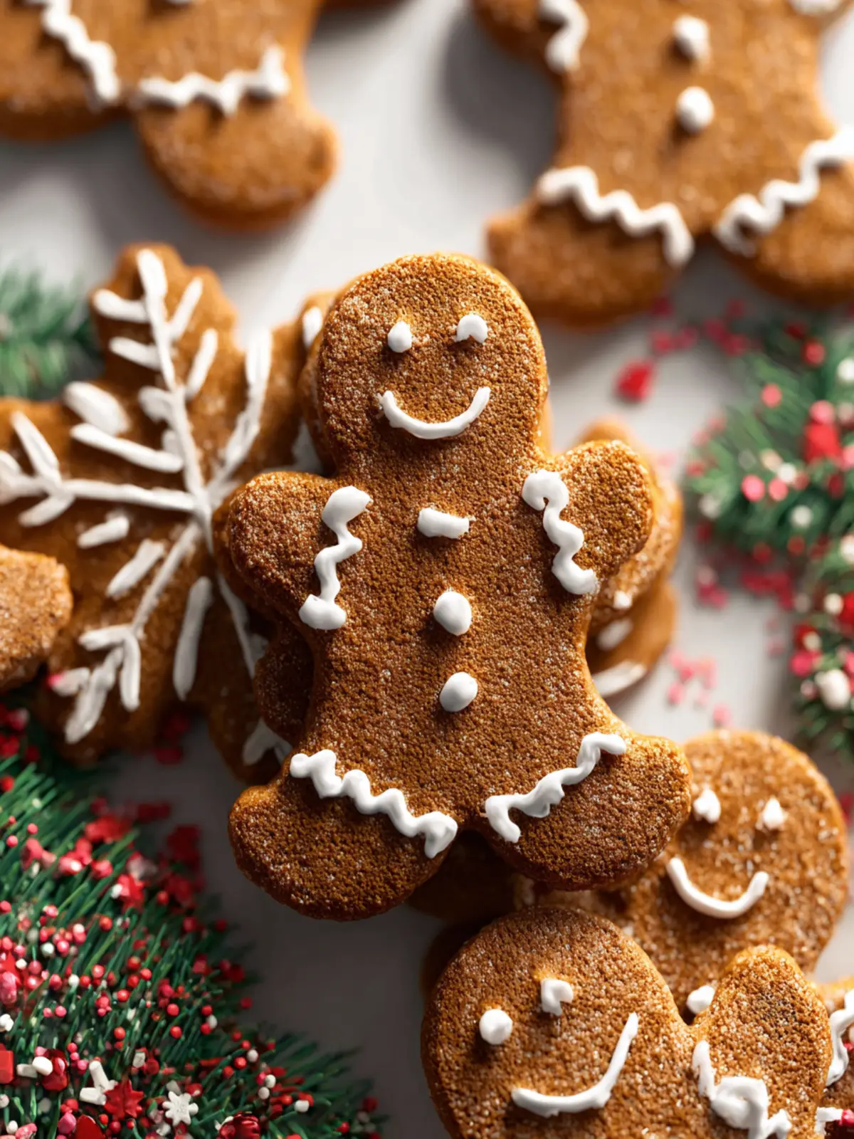 Soft & Chewy Gingerbread Men Cookies First Image