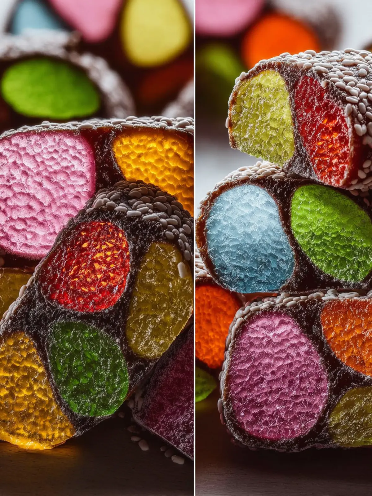 Easy Stained Glass Candy Recipe: Colorful Homemade Treats First Image