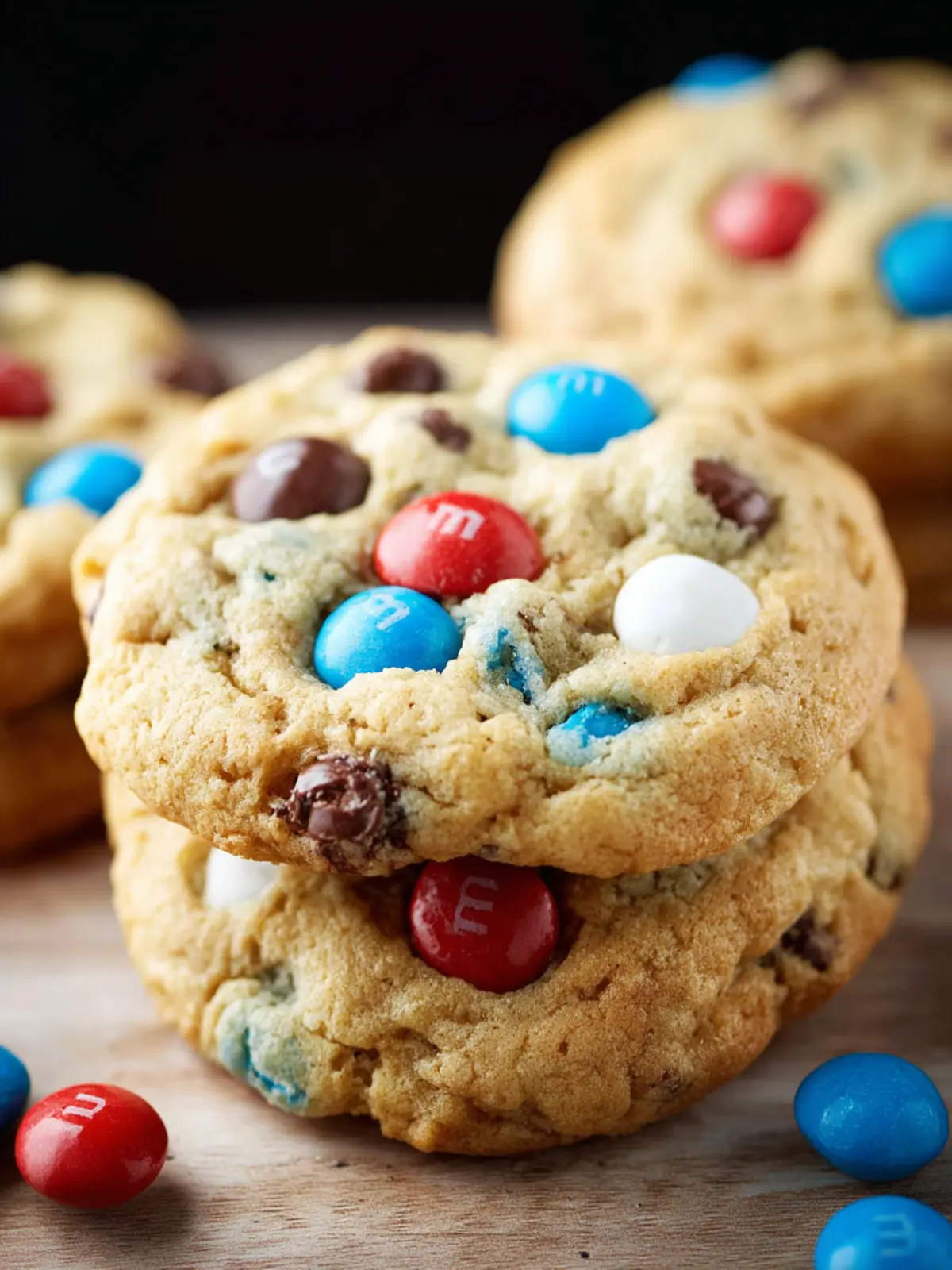 Cookies and Cream M&M Cookies First Image