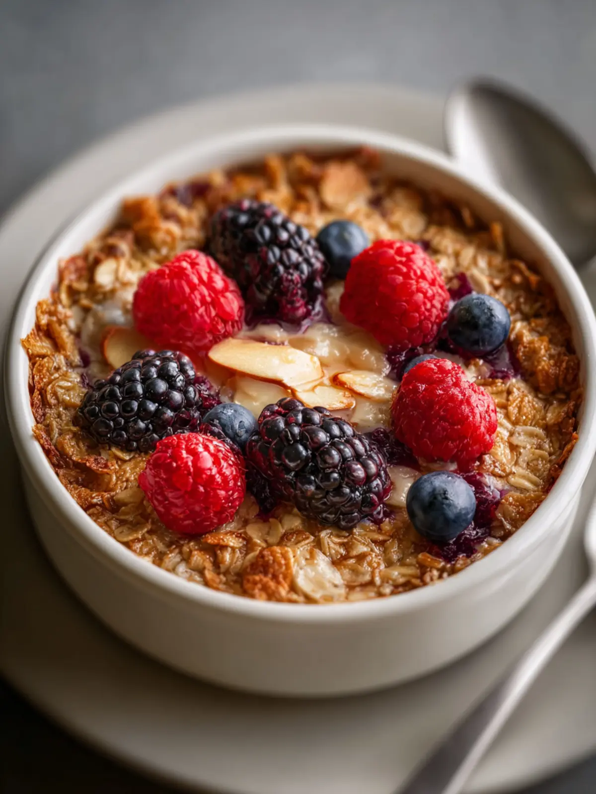 Delicious Baked Oatmeal Recipe for a Healthy Breakfast Delight First Image