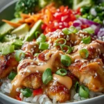 Bang Bang Chicken Bowl Recipe: Easy & Delicious Dinner! First Image