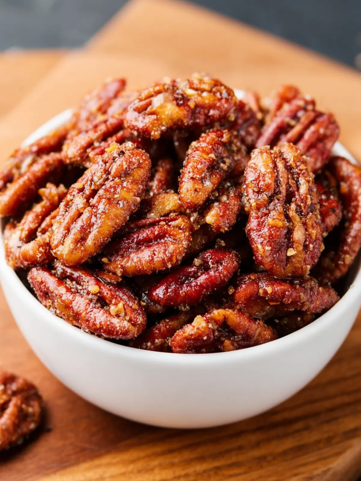 Air Fryer Candied Pecans First Image
