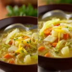 Easy Potato and Cabbage Soup Recipe First Image