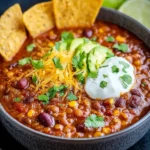 Decadent Lentil Tortilla Soup First Image