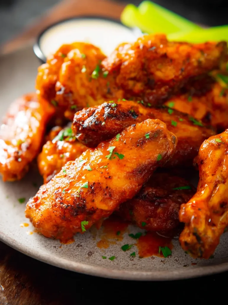Air Fryer Buffalo Wings Recipe First Image