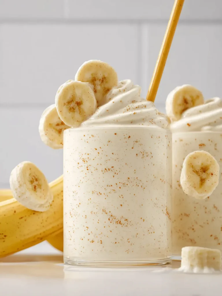 Banana Smoothie with Milk First Image