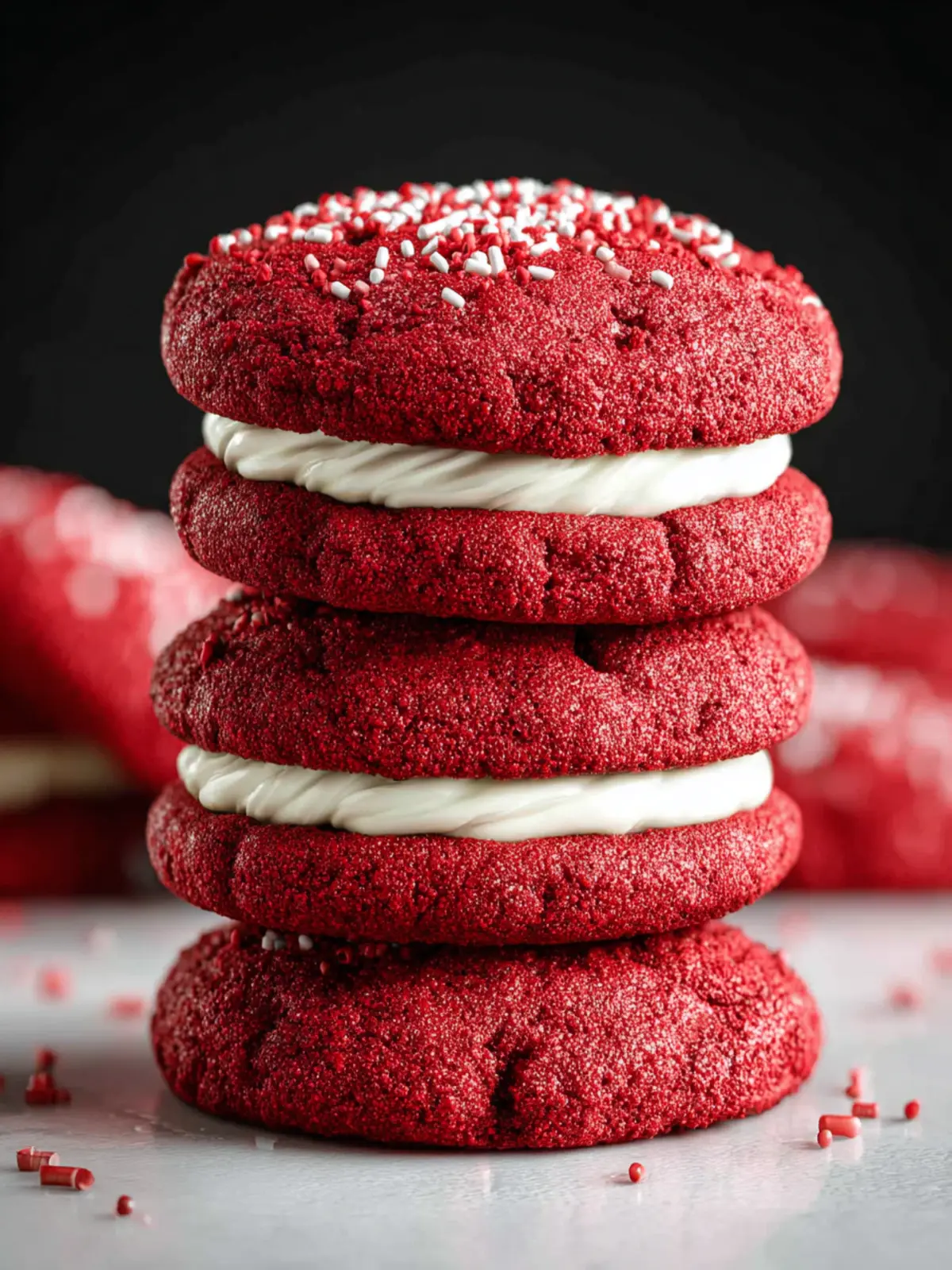 Red Velvet Cookies First Image