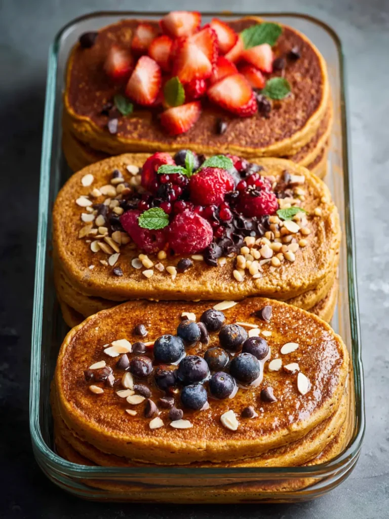 Sheet Pan Red Lentil Protein Pancakes First Image