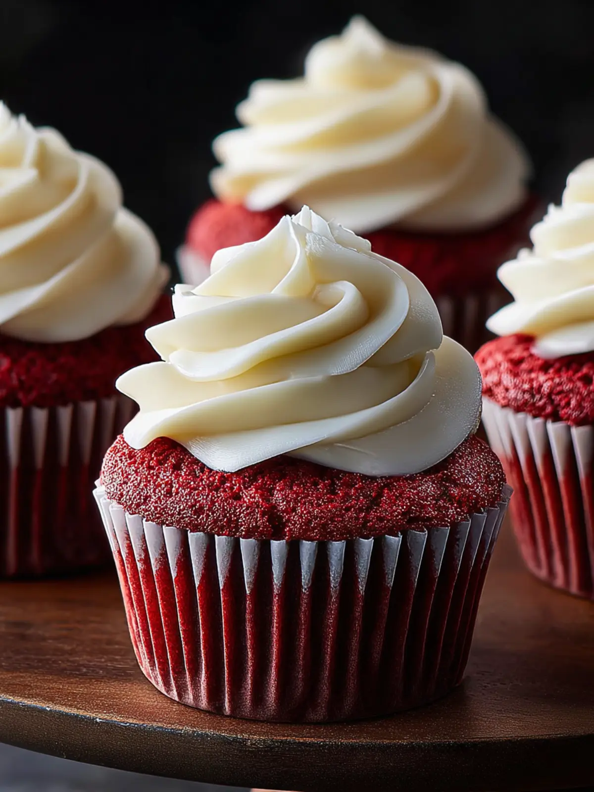Red Velvet Cupcakes First Image