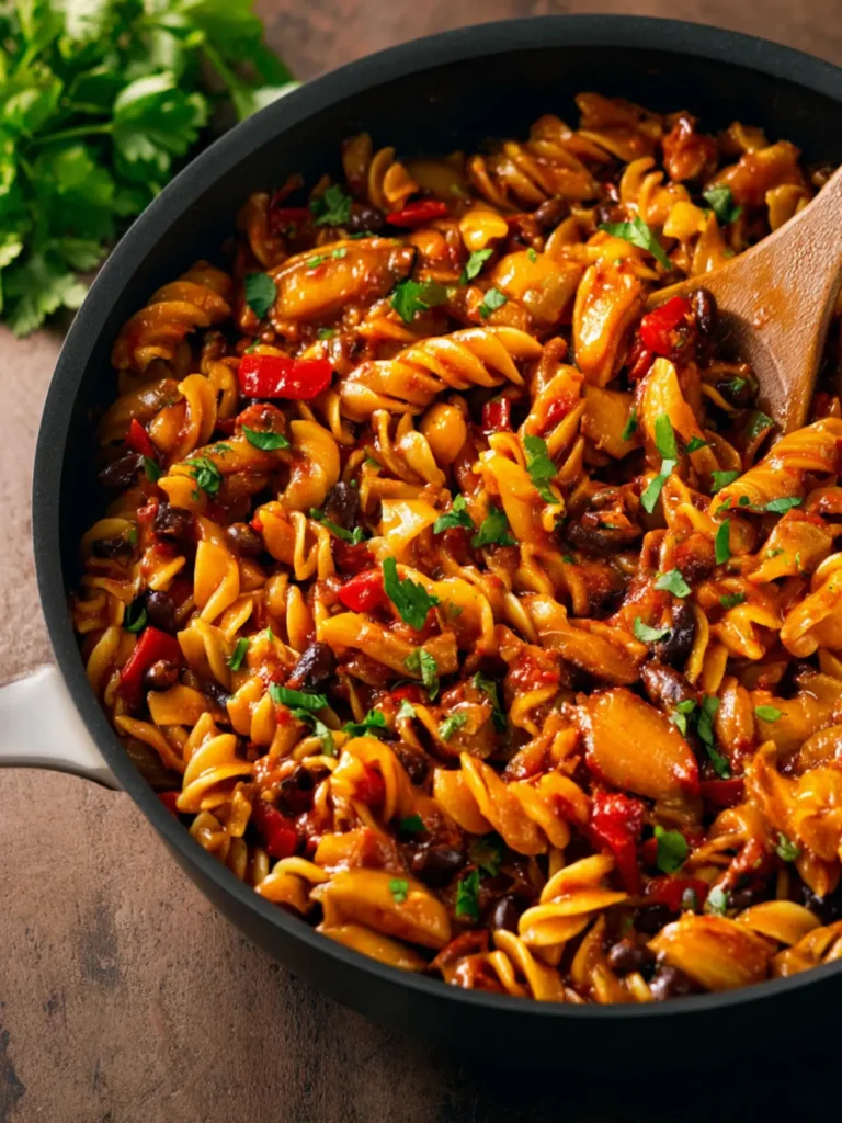 Enchilada Pasta (ONE Skillet!) First Image