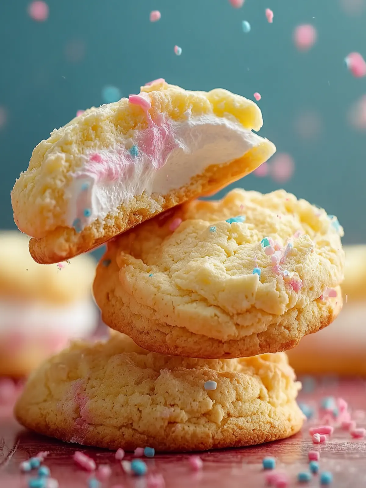 Heavenly Angel Food Cake Cookies That Melt in Your Mouth First Image