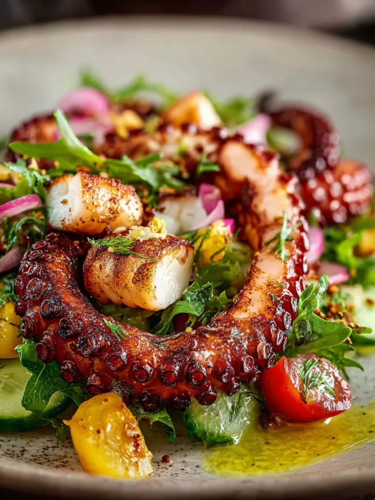 Irresistible Grilled Octopus Salad Recipe You’ll Love First Image