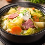 Corned Beef and Cabbage Soup First Image