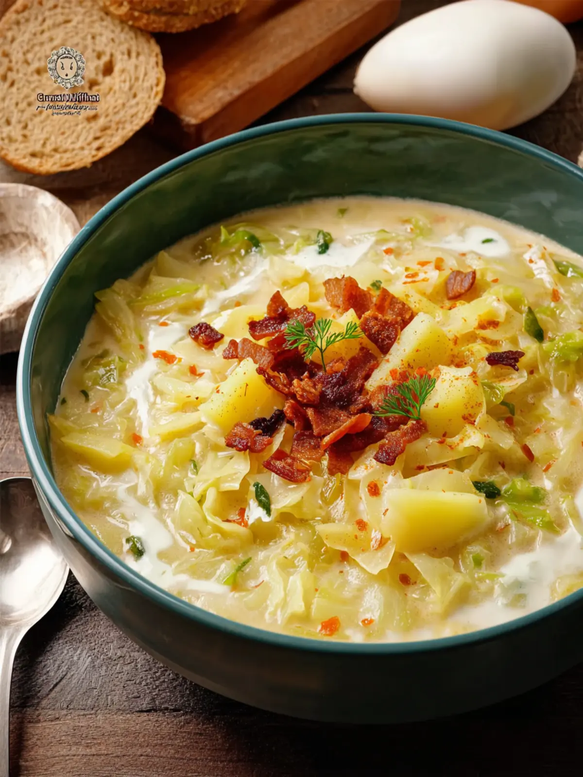 Creamy Cabbage Soup: Cozy and Comforting Delight First Image