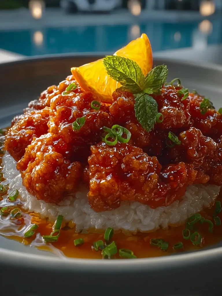 Ground Orange Chicken First Image