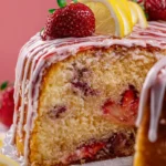 Strawberry Lemonade Cake First Image