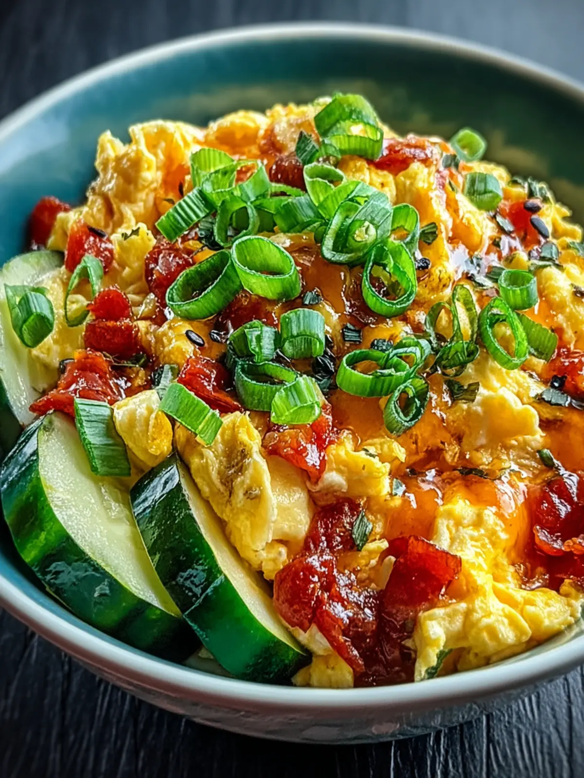 Wholesome Scrambled Egg and Veggie Bowl Recipe Delight First Image