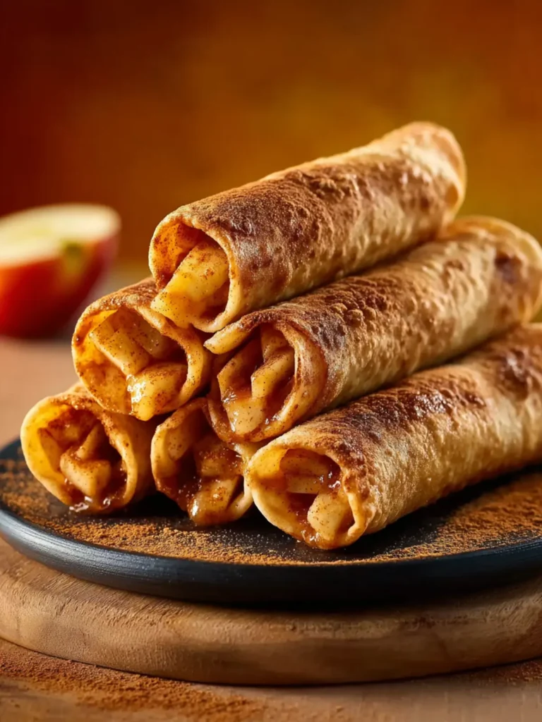 Apple Pie Taquitos First Image