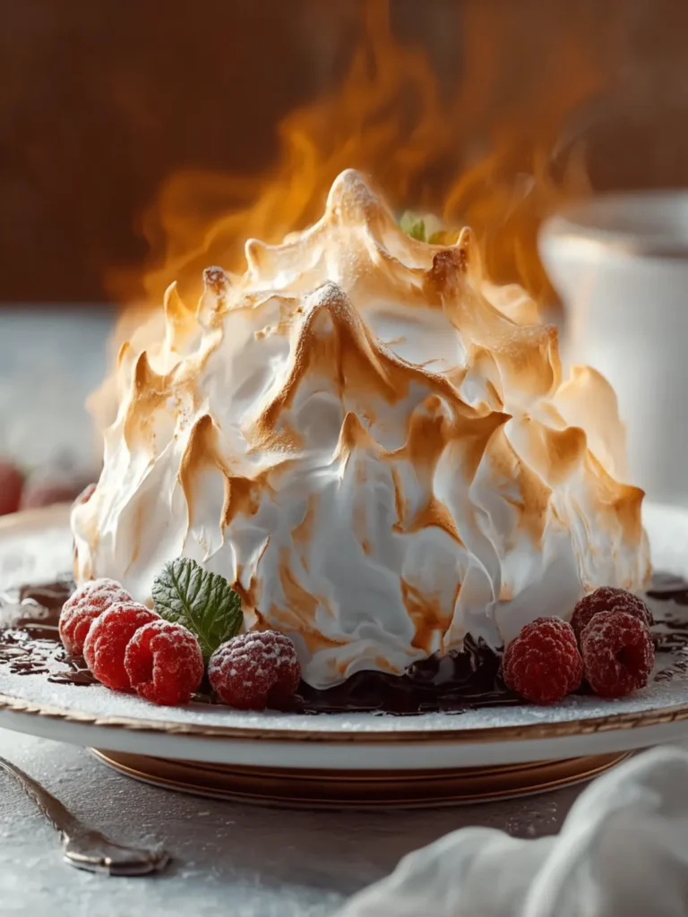 Baked Alaska: Create an Irresistible Meringue Masterpiece First Image