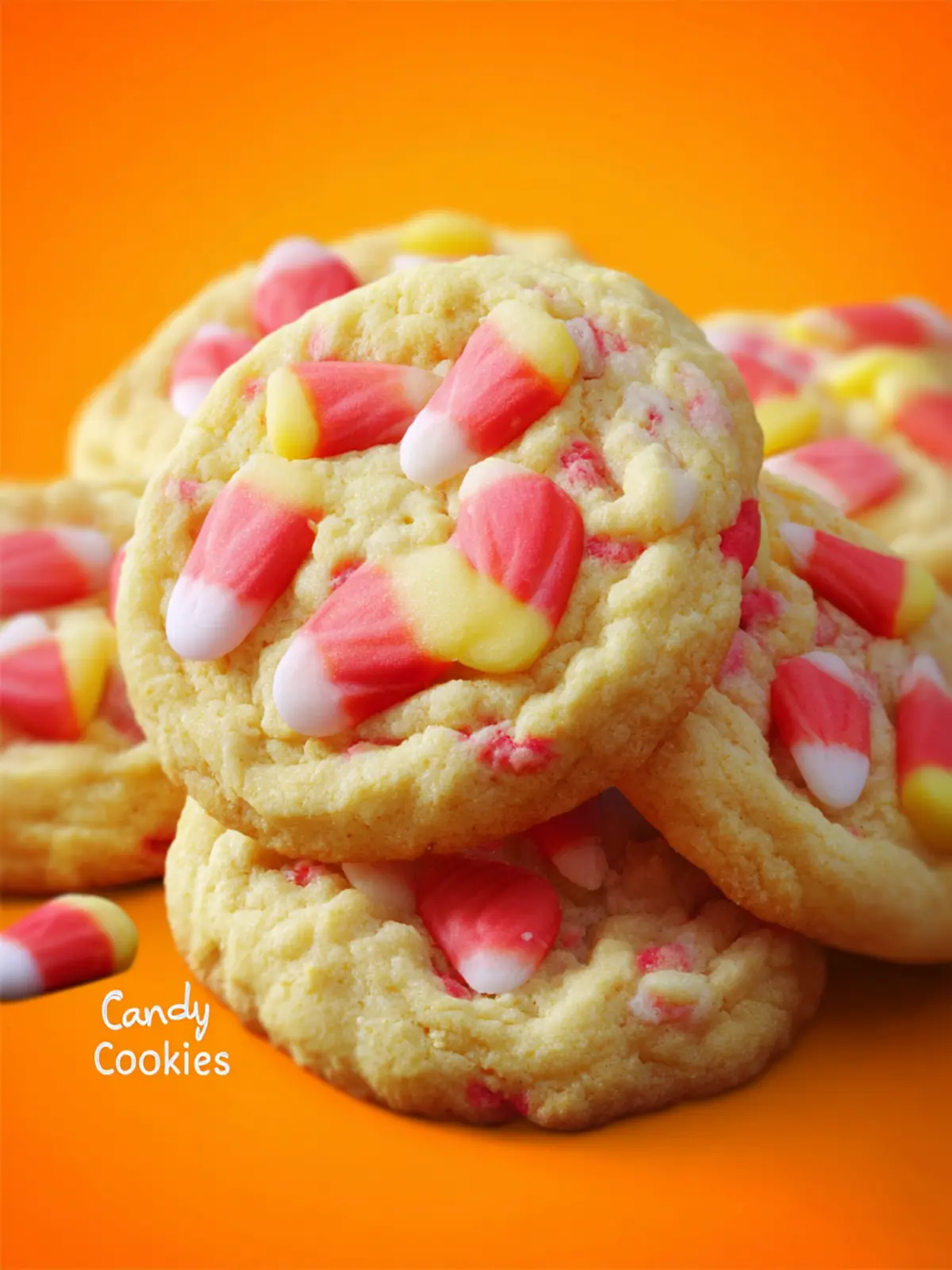 Candy Corn Cookies First Image