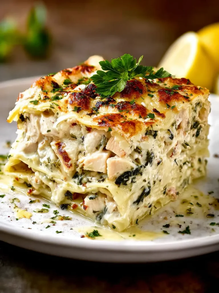 Chicken Alfredo Lasagna First Image