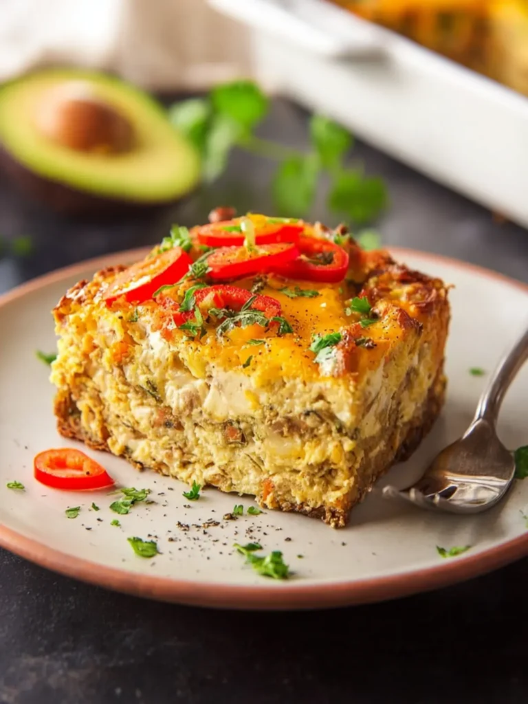Dairy-Free Mexican Breakfast Casserole First Image