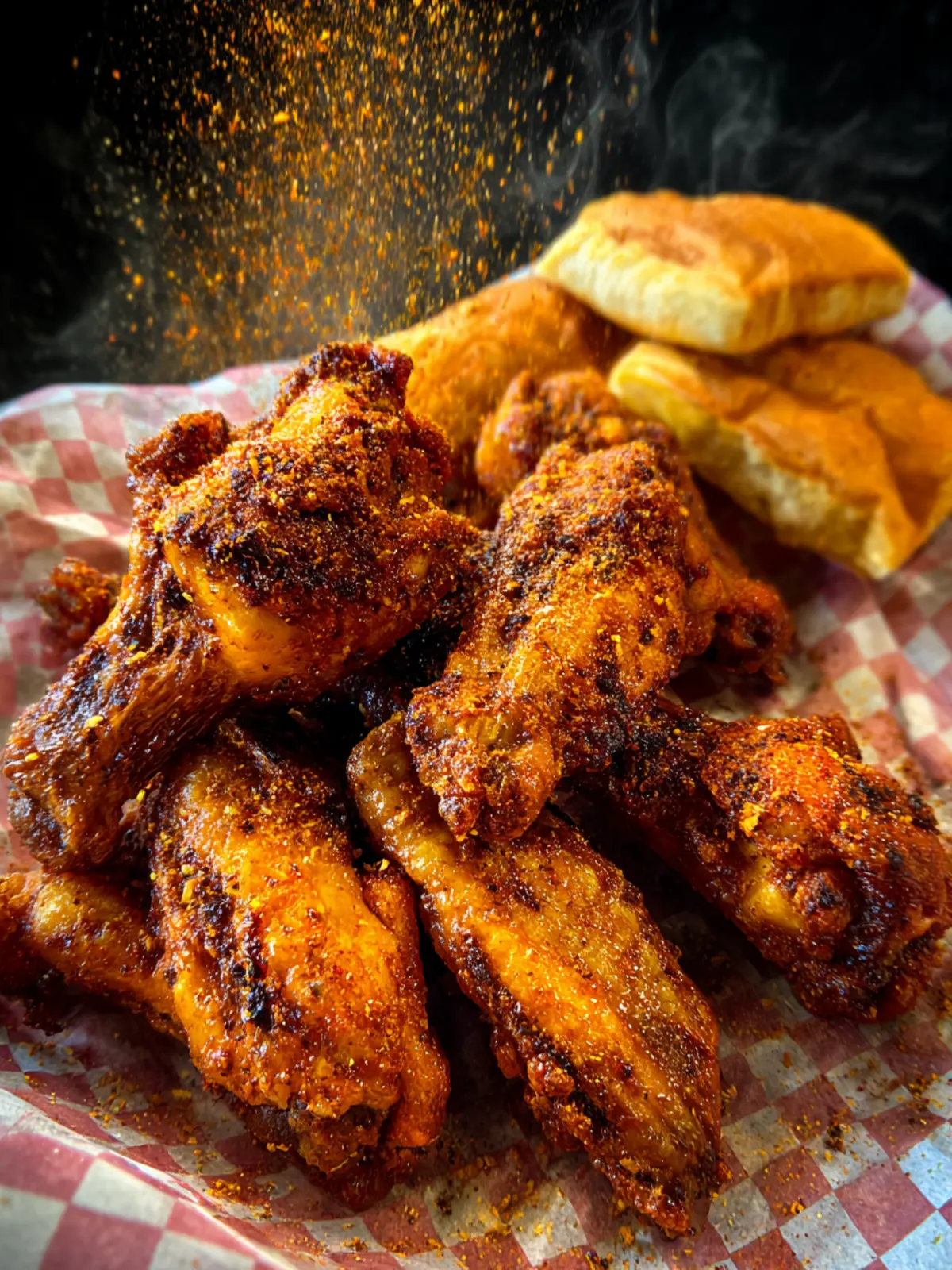 Dry Rub Chicken Wings First Image