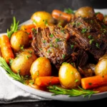 Easy Crock Pot Pot Roast (with Gravy!) First Image