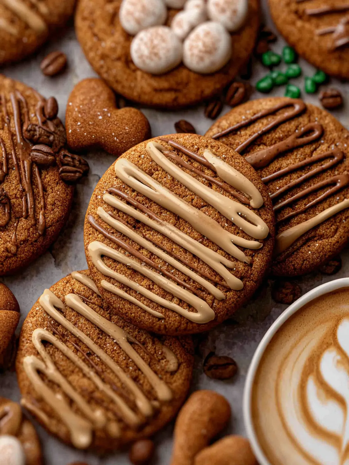 Gingerbread Latte Cookies First Image
