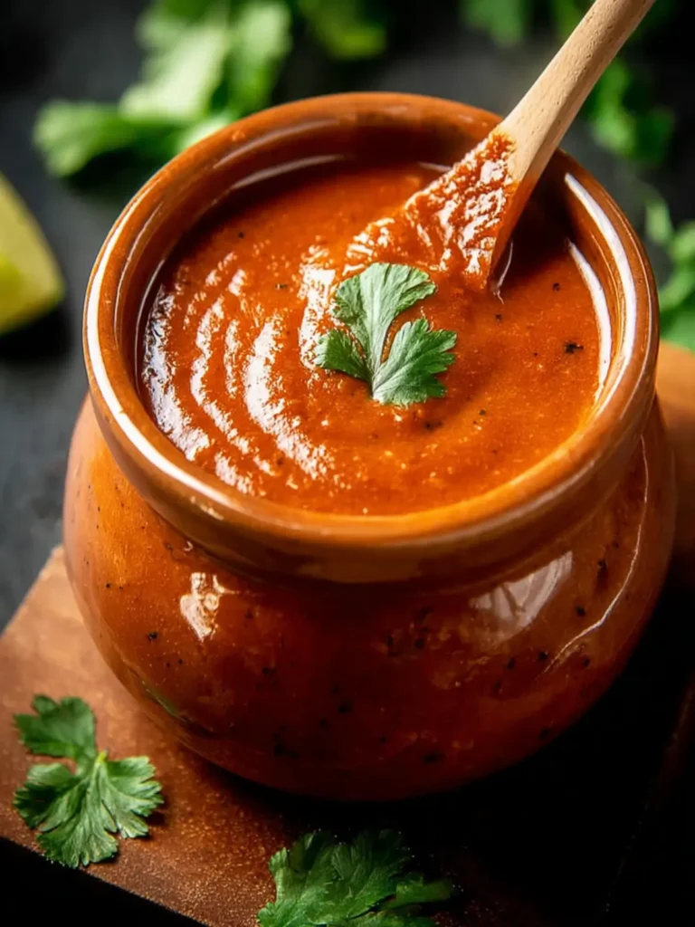 Homemade Enchilada Sauce Recipe First Image