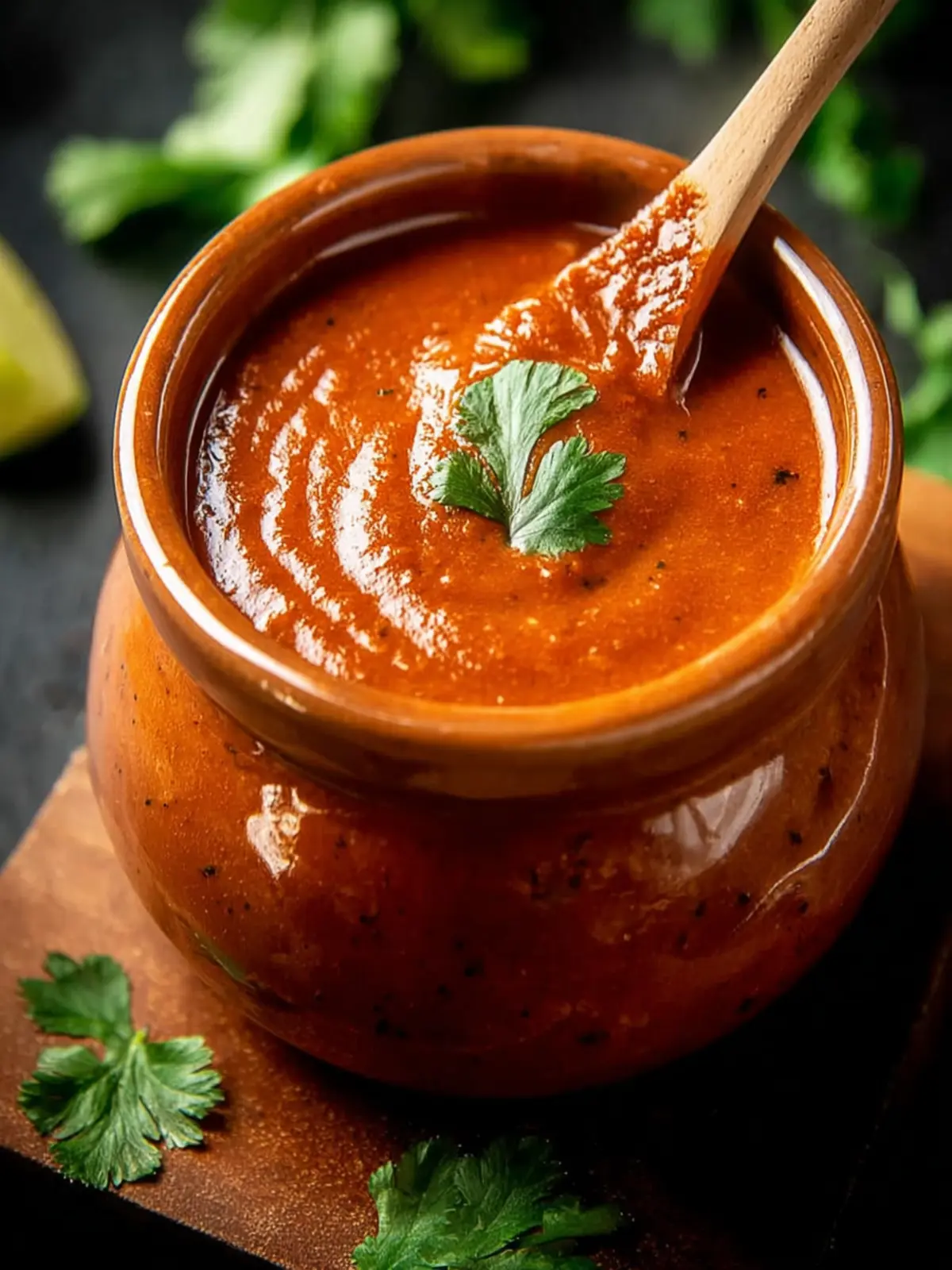 Homemade Enchilada Sauce Recipe First Image